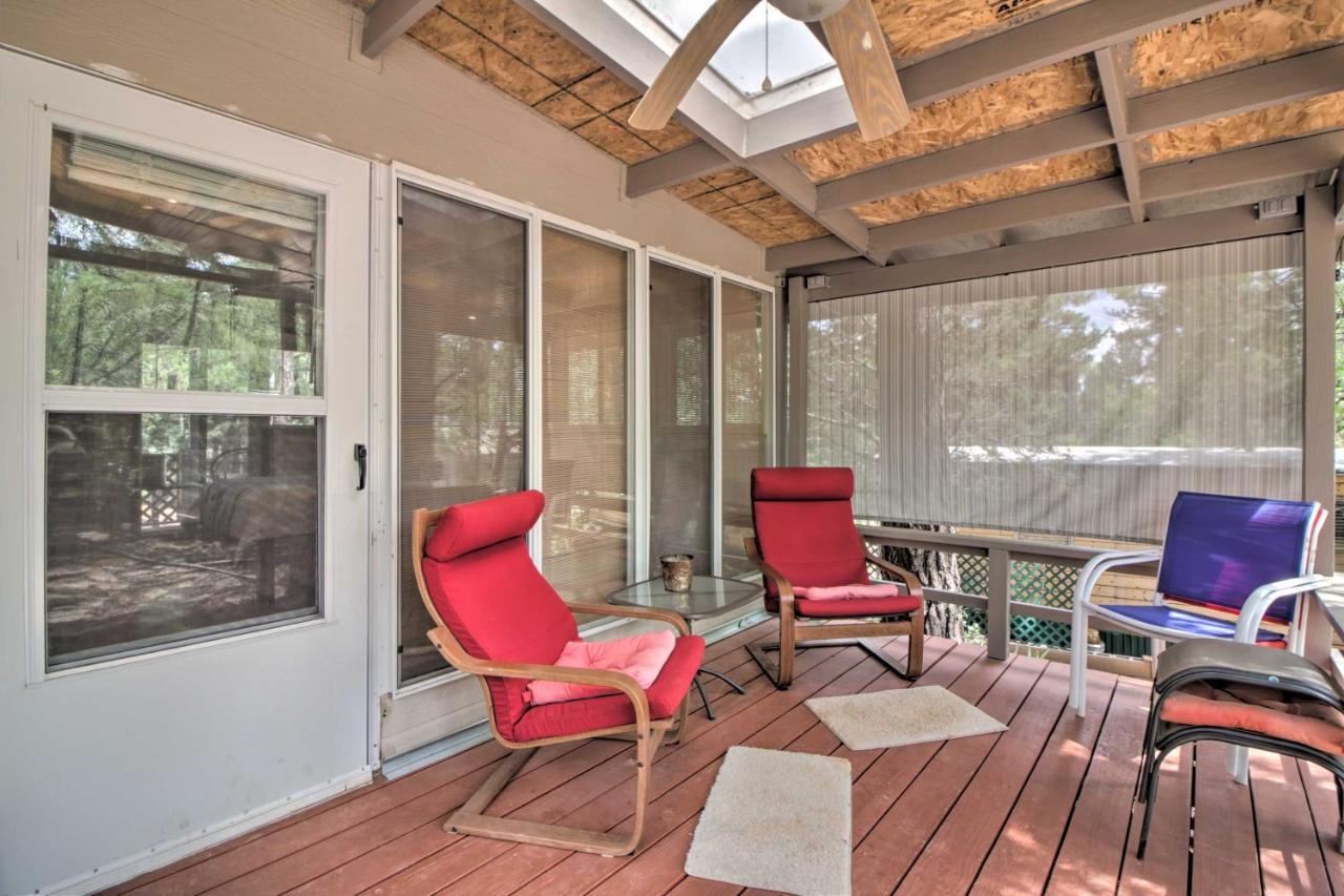 Show Low Retreat With Deck, 13 Mi To Hon-Dah! Exterior photo