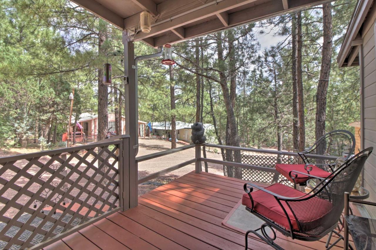 Show Low Retreat With Deck, 13 Mi To Hon-Dah! Exterior photo