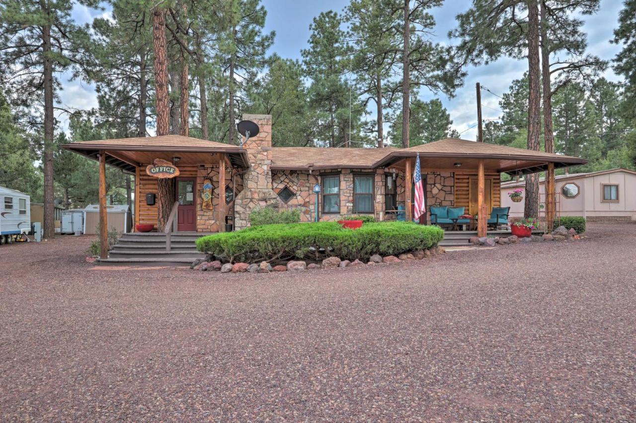 Show Low Retreat With Deck, 13 Mi To Hon-Dah! Exterior photo