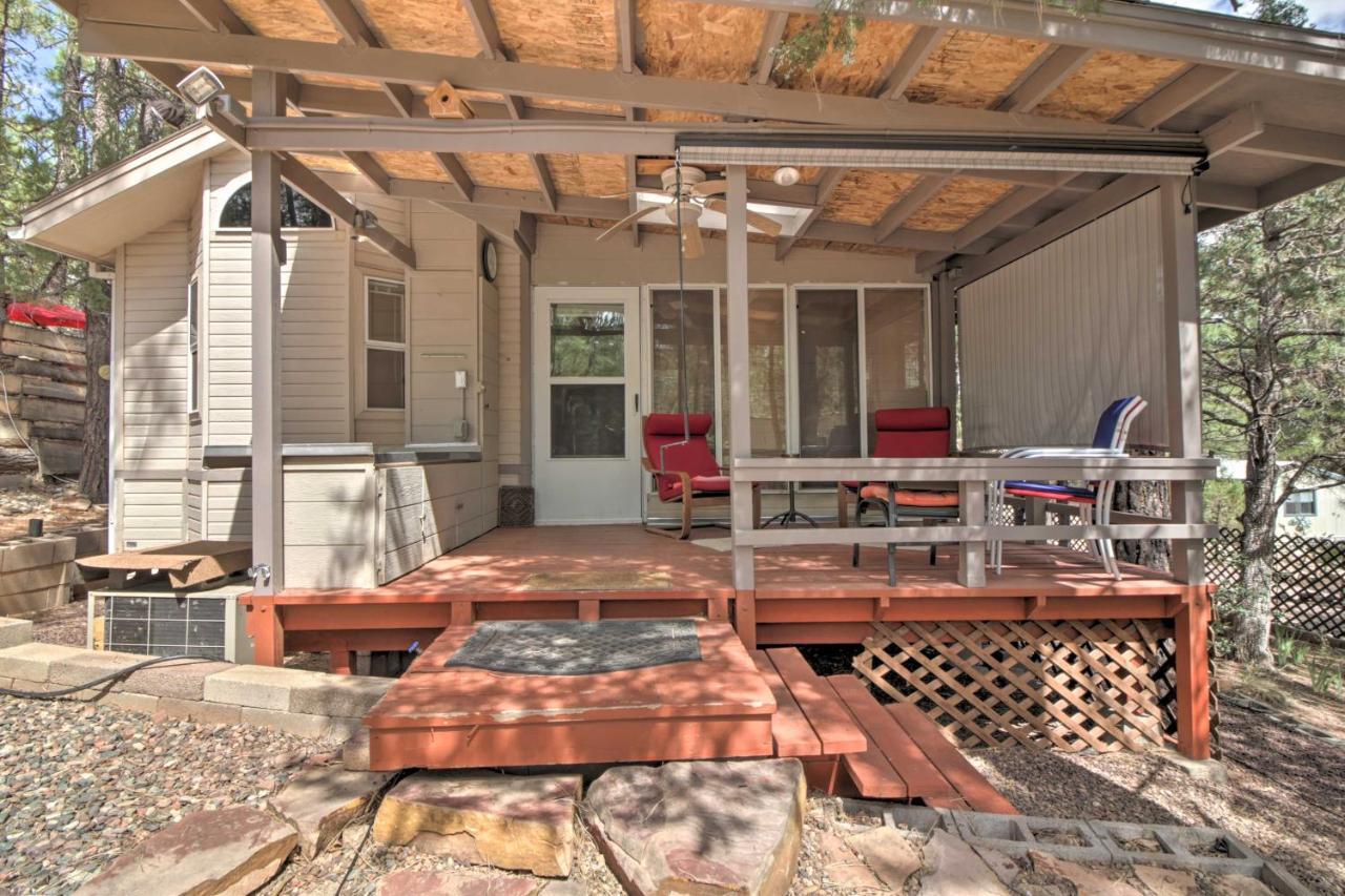 Show Low Retreat With Deck, 13 Mi To Hon-Dah! Exterior photo