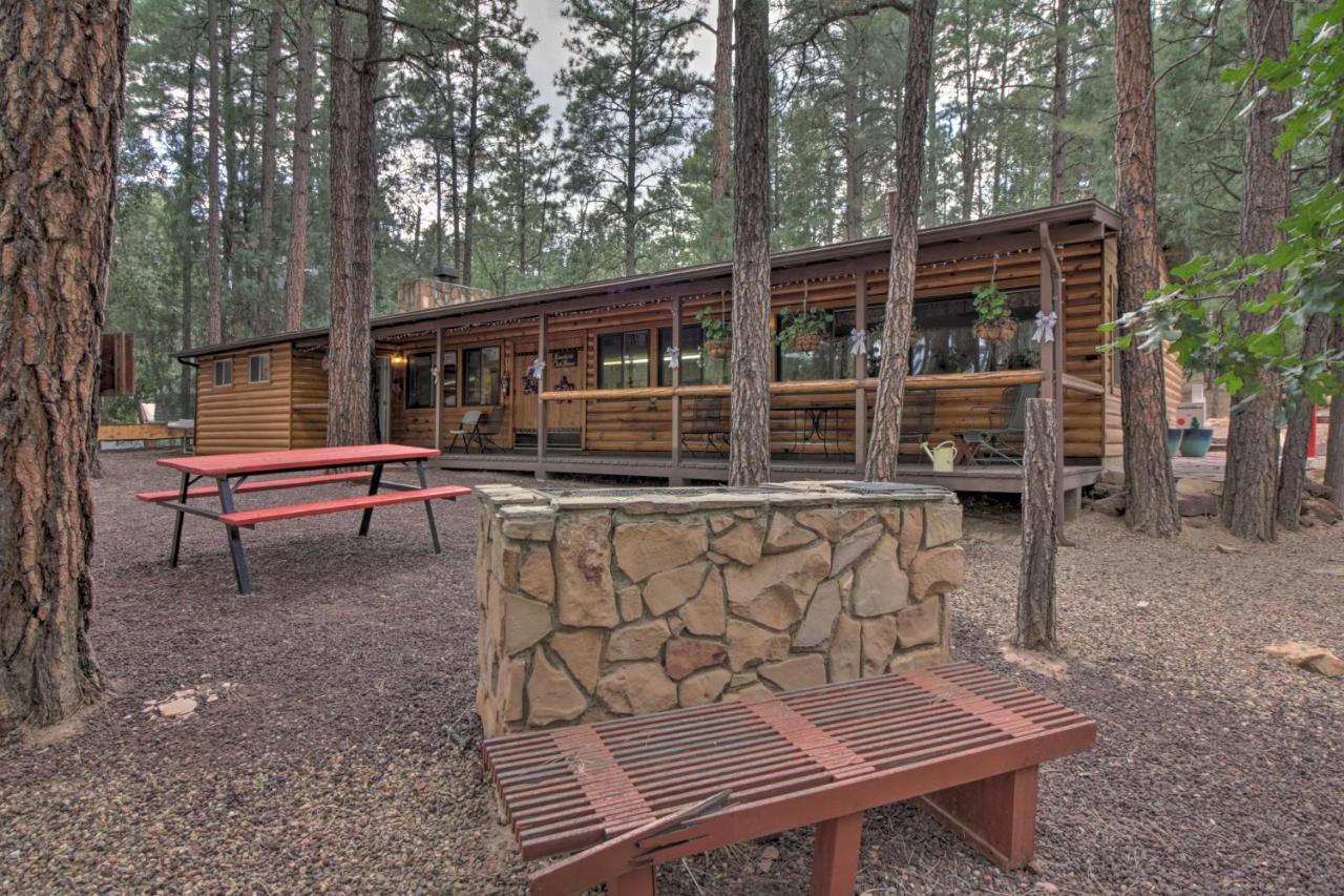 Show Low Retreat With Deck, 13 Mi To Hon-Dah! Exterior photo