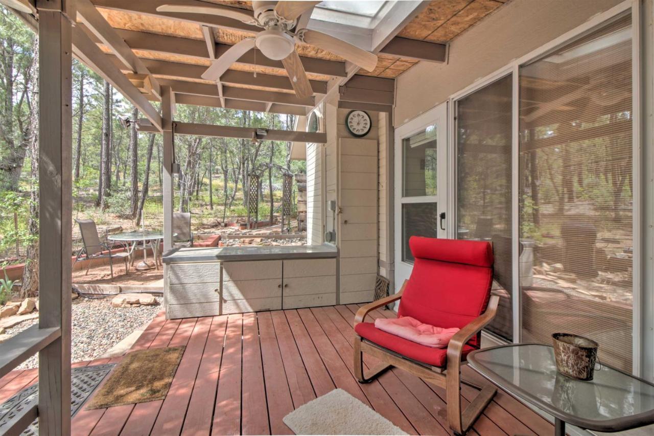 Show Low Retreat With Deck, 13 Mi To Hon-Dah! Exterior photo