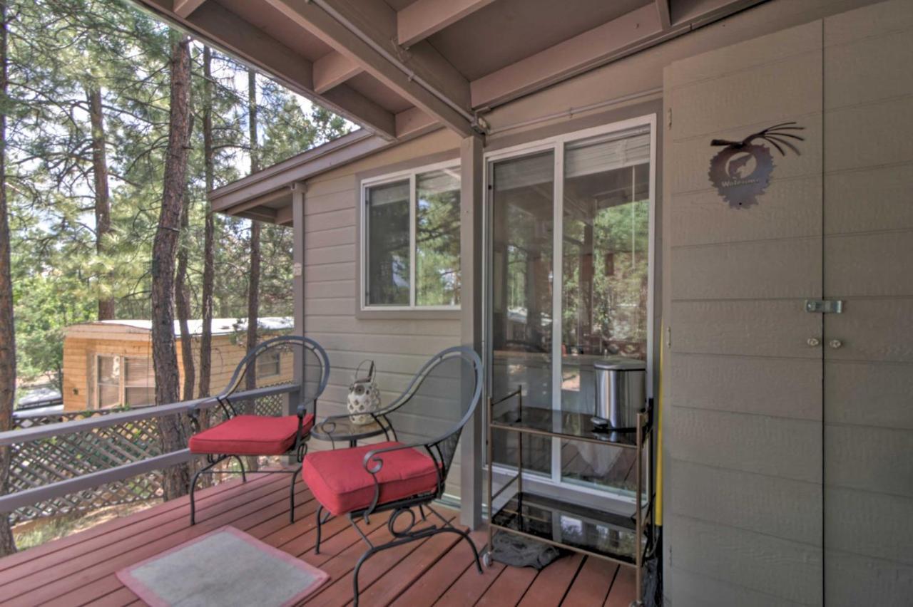Show Low Retreat With Deck, 13 Mi To Hon-Dah! Exterior photo